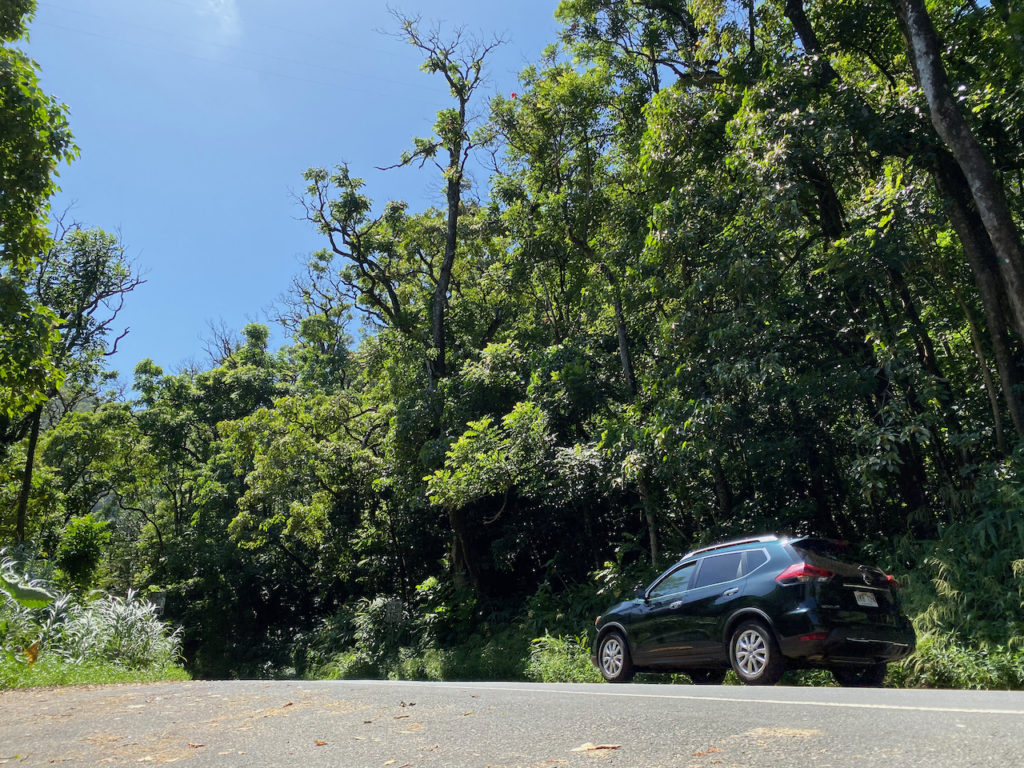 SUV rental on Maui