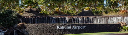 Kahului airport entrance